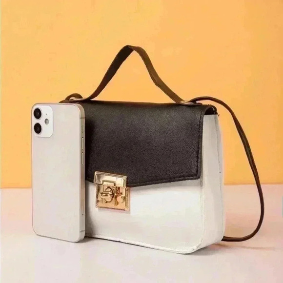 ⚠️Clearance Mini Two Tone Flap Square Bag - Picture 2 of 3